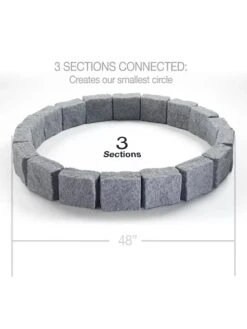 Beuta™ 6-Block Edging Section, 4 Pack -Garden Care Sale 8614155 04V 3 4