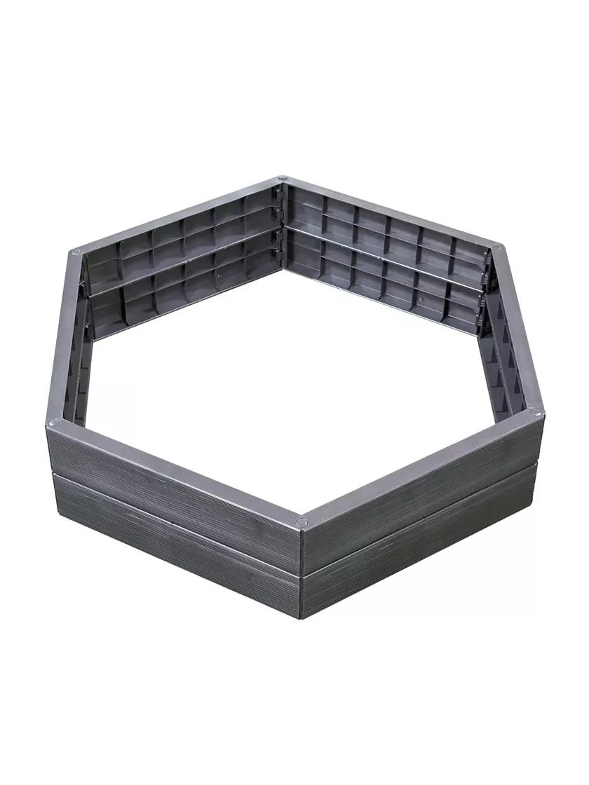 Modular Hexagon Raised Bed Kit, 28.5" 2 Modular Hexagon Raised Bed Kit, 28.5" - Image 2