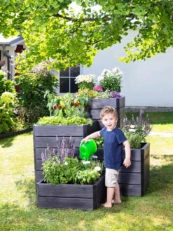 Modular Rectangular Raised Bed Kit -Garden Care Sale 8614248 04V