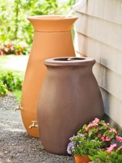 Rainwater Urn, 50 Gallon -Garden Care Sale GS38683 02 tif